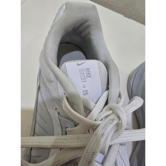 NIKE Quest 5 Photon Dust Aviator White Grey Running Shoes Men Size 8 DD0204-002 - Picture 4 of 8
